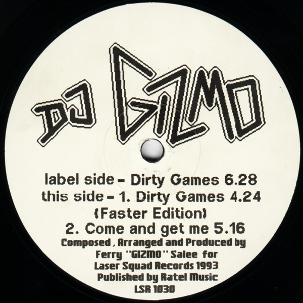 DJ Gizmo - Dirty Games | Laser Squad Records (LSR 1030) - 2 DJ Gizmo - Dirty Games | Laser Squad Records (LSR 1030) - 2