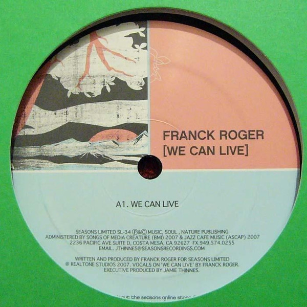 Franck Roger - We Can Live | Seasons Limited (SL-34) - main