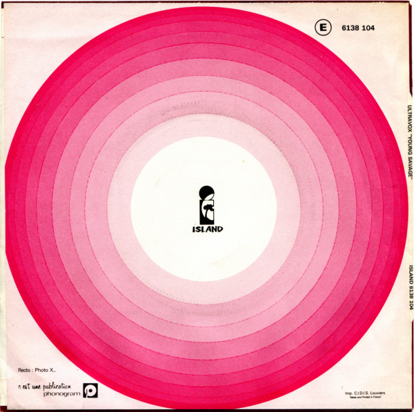 Ultravox - Young Savage | Island Records (6138 104) - 2