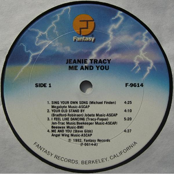 Jeanie Tracy - Me And You | Fantasy (F-9614) - 3 Jeanie Tracy - Me And You | Fantasy (F-9614) - 3