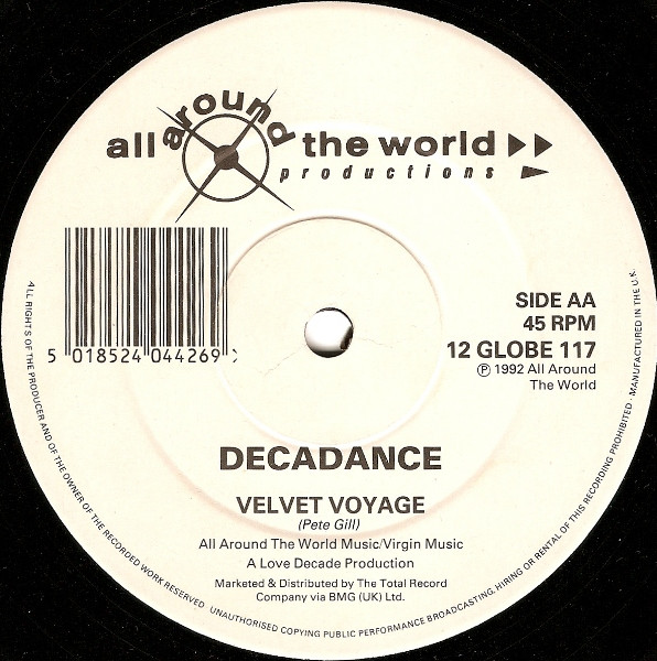 Decadance - Decadance EP | All Around The World (12 GLOBE 117) - 4