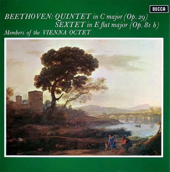 Ludwig Van Beethoven , Mitglieder Des Wiener Oktetts - Quintet In C Major (Op. 29) / Sextet In E Flat Major (Op. 81 b) | Decca (SXL 6464)