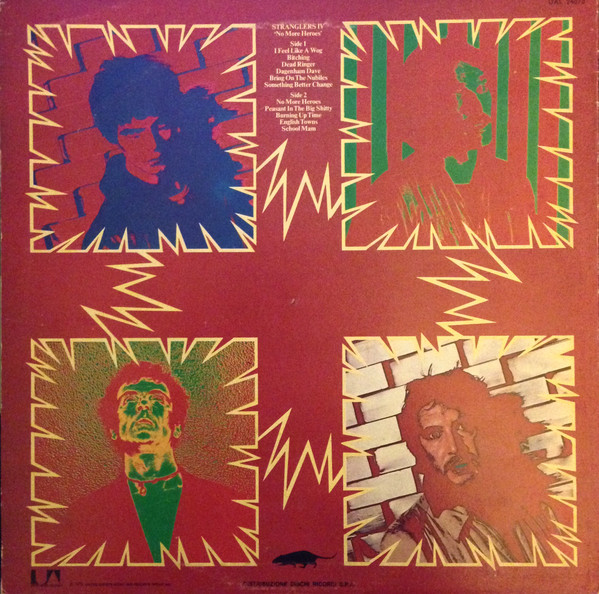 The Stranglers - No More Heroes | United Artists Records (UAL 24070) - 2
