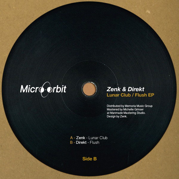 Zenk , Direkt - Lunar Club / Flush EP | Micro Orbit Records (MCRB004) - main