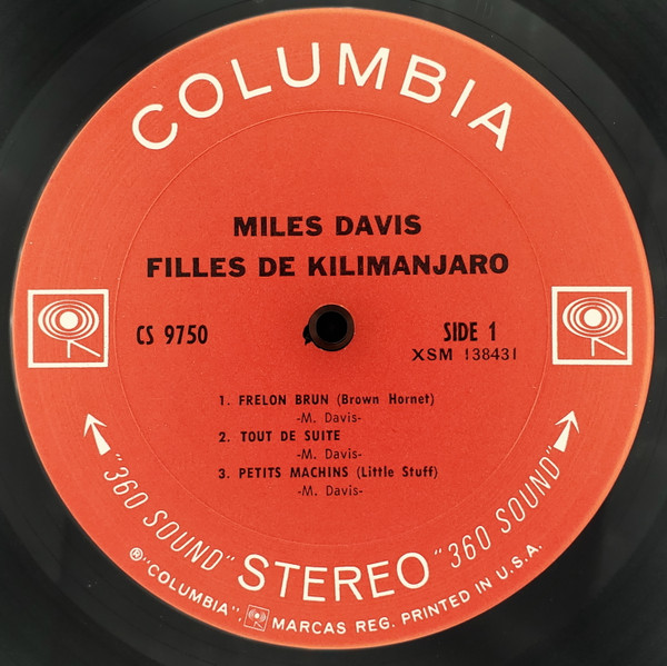 Miles Davis - Filles De Kilimanjaro | Columbia (CS 9750) - 4