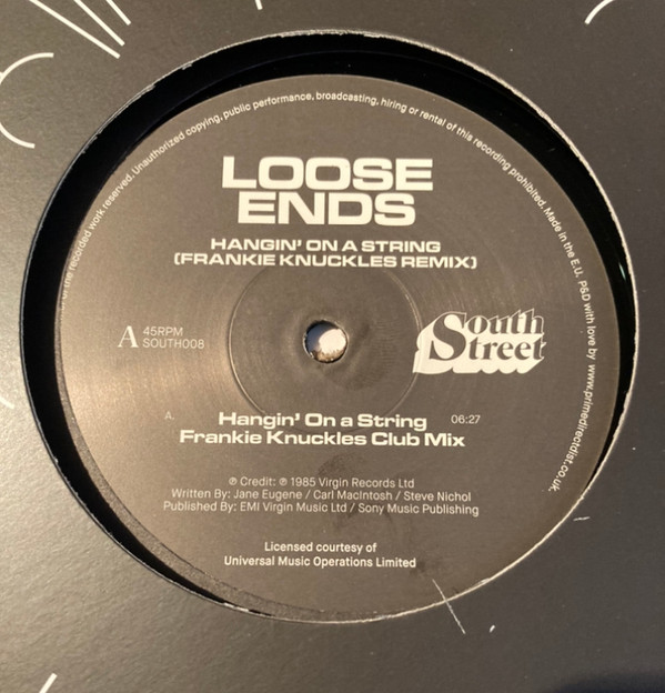 Loose Ends - Hangin' On A String (Frankie Knuckles Remix) | South Street (SOUTH008)