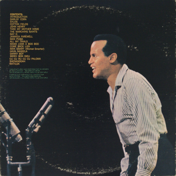 Harry Belafonte - Belafonte At Carnegie Hall - The Complete Concert (2LP) [Vinyl] | RCA Victor (LSO-6006) - 3