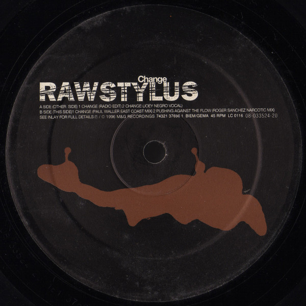 Raw Stylus - Change | Wired Recordings (74321 37696 1) - main
