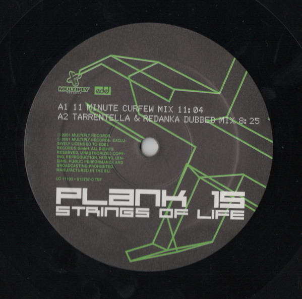 Plank 15 - Strings Of Life | Edel (013757-0 TST) - 3