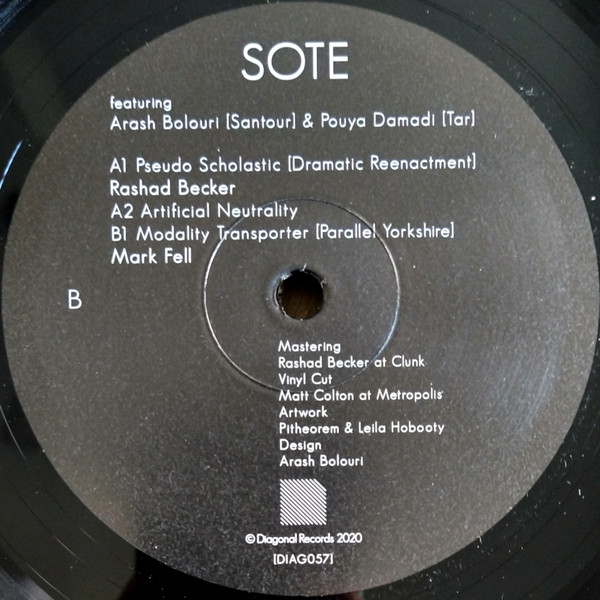 Sote - Parallel Persia Remixes | Diagonal (DIAG057) - 2