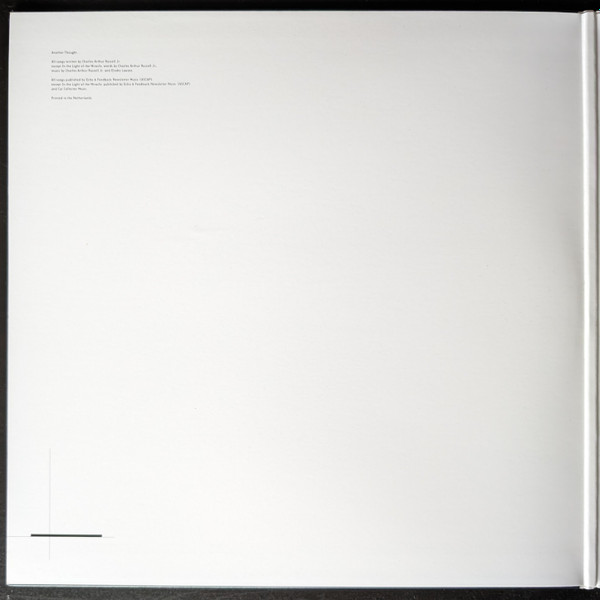 Arthur Russell - Another Thought | Be With Records (BEWITH108LP) - 3
