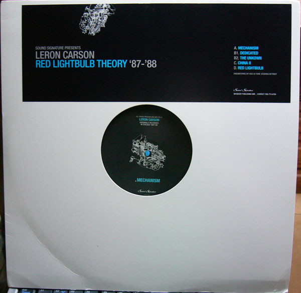 Leron Carson - Red Lightbulb Theory '87-'88 | Sound Signature (SS036)
