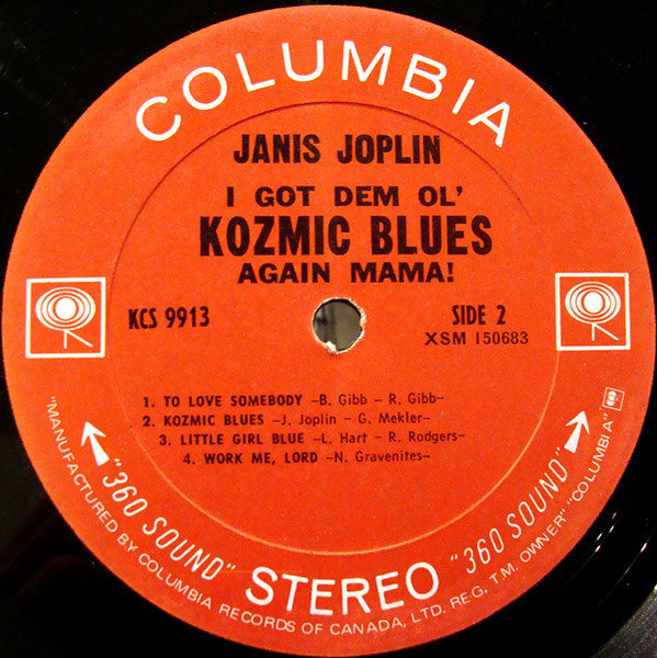 Janis Joplin - I Got Dem Ol' Kozmic Blues Again Mama! | Columbia (KCS 9913) - 4 Janis Joplin - I Got Dem Ol' Kozmic Blues Again Mama! | Columbia (KCS 9913) - 4
