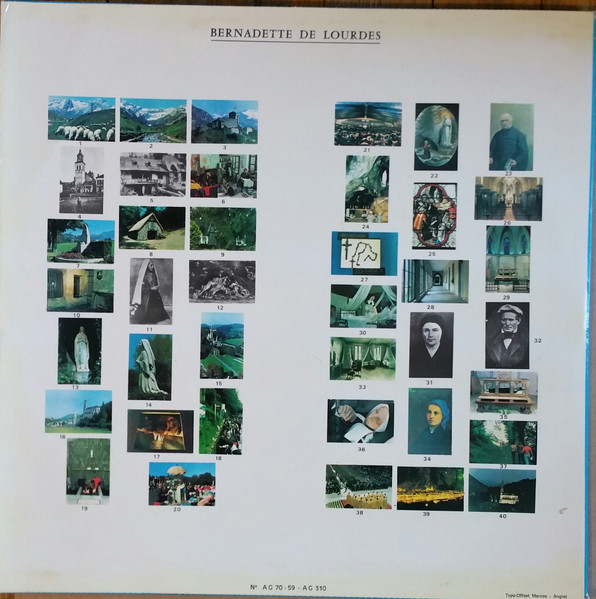 Various - Bernadette De Lourdes | Agorila (AG 70-59 UK) - 2 Various - Bernadette De Lourdes | Agorila (AG 70-59 UK) - 2