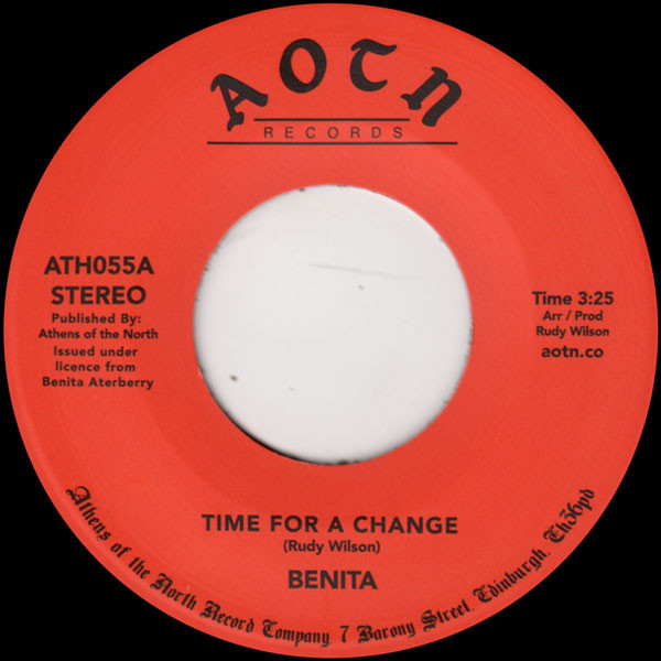 Benita Arterberry - Time For A Change | Athens Of The North (ATH055) - main Benita Arterberry - Time For A Change | Athens Of The North (ATH055) - main