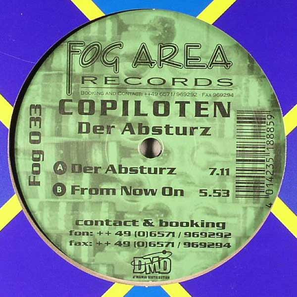 Copiloten - Der Absturz | Fog Area Records (FOG 033) - 2
