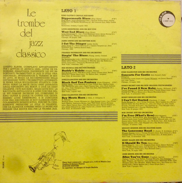 Various - Le Trombe Del Jazz Classico | Musica Jazz (2MJP 1011) - 2 Various - Le Trombe Del Jazz Classico | Musica Jazz (2MJP 1011) - 2