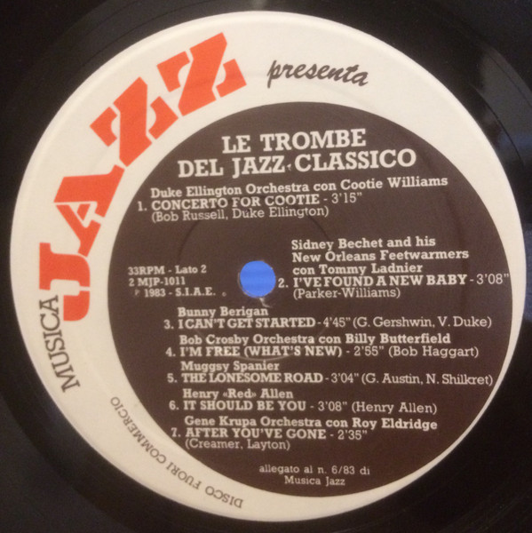 Various - Le Trombe Del Jazz Classico | Musica Jazz (2MJP 1011) - 4 Various - Le Trombe Del Jazz Classico | Musica Jazz (2MJP 1011) - 4