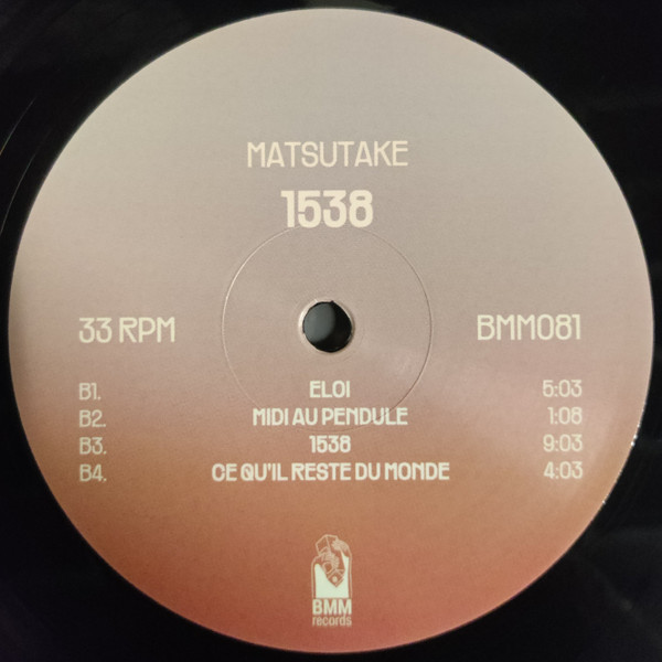 Matsutake - 1538 | BMM Records (BMM081) - 4