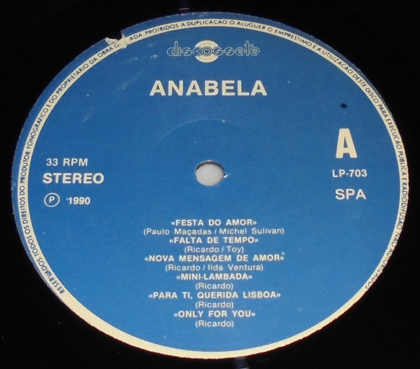 Anabela - Anabela | Discossete (LP-703) - 2 Anabela - Anabela | Discossete (LP-703) - 2