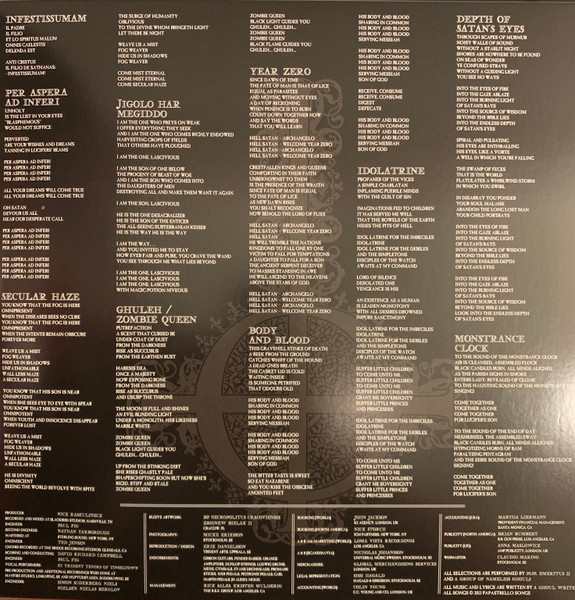 Ghost - Infestissumam (Limited Edition - Gold/Black Split Vinyl) [Vinyl] | Loma Vista (LVR00210) - 5