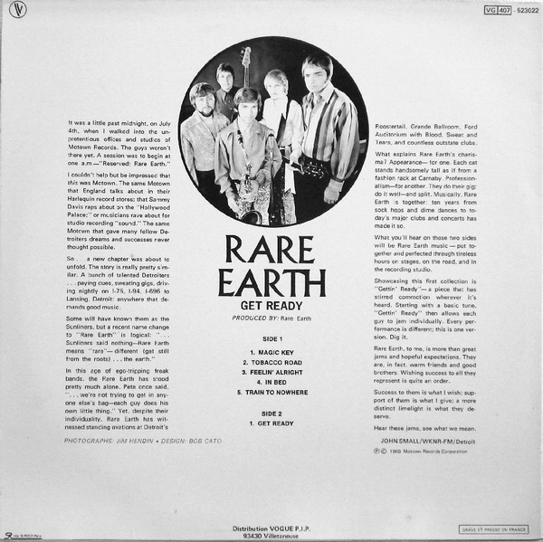 Rare Earth - Get Ready | Motown (523022) - 2 Rare Earth - Get Ready | Motown (523022) - 2