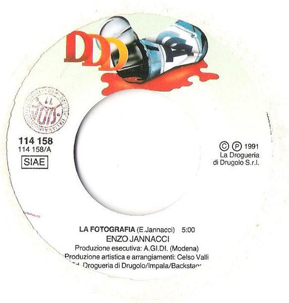 Enzo Jannacci - La Fotografia | DDD (DDD 114 158) - 3