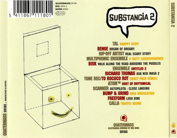 Various - Substancia 2 | Quatermass (SR180)