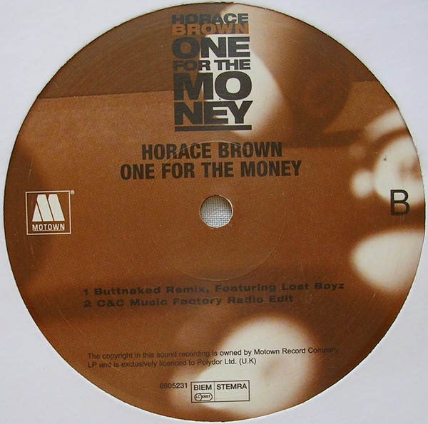 Horace Brown - One For The Money | Motown (8605231) - 4 Horace Brown - One For The Money | Motown (8605231) - 4