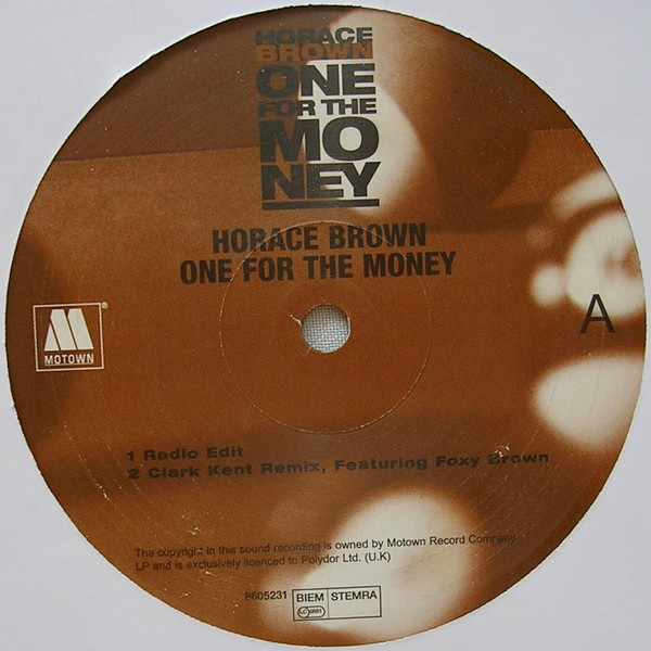 Horace Brown - One For The Money | Motown (8605231) - 3 Horace Brown - One For The Money | Motown (8605231) - 3