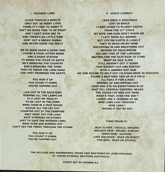 Yung Druid - Wooden Lungs | Totem Cat Records (Totem 057) - 4