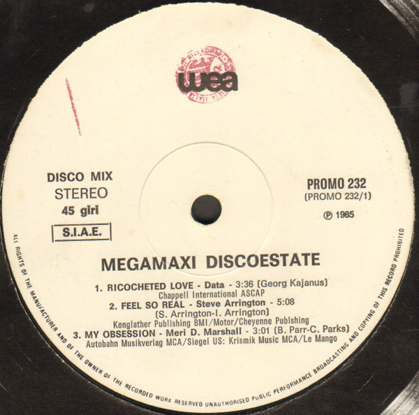 Various - Megamaxi Discoestate | WEA (PROMO 232)