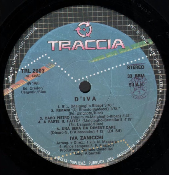 Iva Zanicchi - D'Iva | Traccia (TRL 2003) - 4