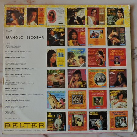 Manolo Escobar - Manolo Escobar | Belter (22.247) - 2 Manolo Escobar - Manolo Escobar | Belter (22.247) - 2