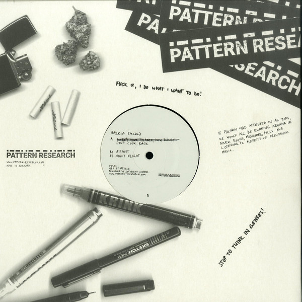 Markus Suckut - Don't Look Back EP | Pattern Research (PRS01) - 2