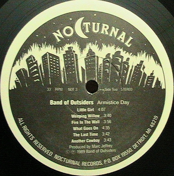 Band Of Outsiders - Armistice Day | Nocturnal Records (NOT-3) - 4 Band Of Outsiders - Armistice Day | Nocturnal Records (NOT-3) - 4