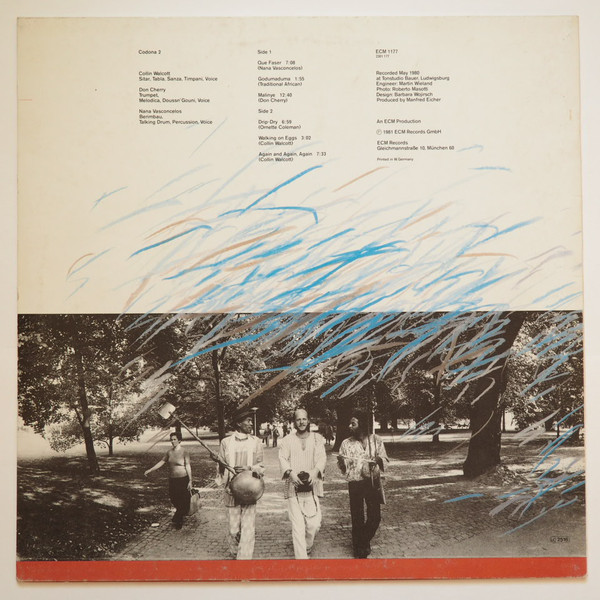 Codona - Codona 2 | ECM Records (ECM 1177)