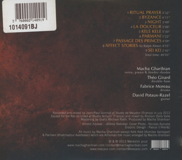 Macha Gharibian - Mars | Bee Jazz (BEE 058) - 2