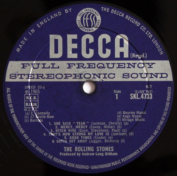 The Rolling Stones - Out Of Our Heads | Decca (SKL 4733) - 3 The Rolling Stones - Out Of Our Heads | Decca (SKL 4733) - 3