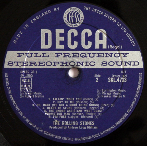 The Rolling Stones - Out Of Our Heads | Decca (SKL 4733) - 4 The Rolling Stones - Out Of Our Heads | Decca (SKL 4733) - 4
