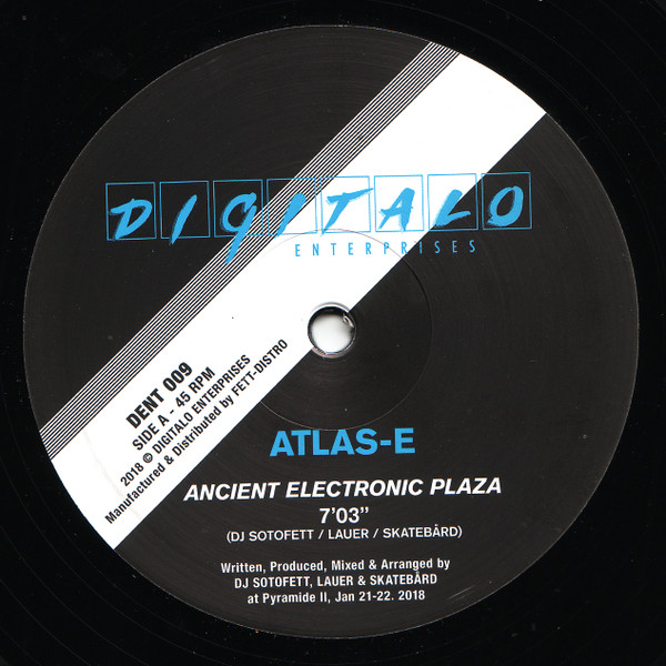 Atlas-E - Ancient Electronic Plaza | Digitalo Enterprises (DENT 009)