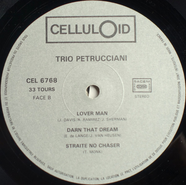 Petrucciani Trio - Darn That Dream | Celluloid (CEL 6768) - 4 Petrucciani Trio - Darn That Dream | Celluloid (CEL 6768) - 4