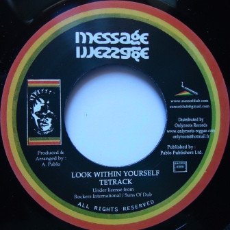 Tetrack - Look Within Yourself | Message (none) - 2