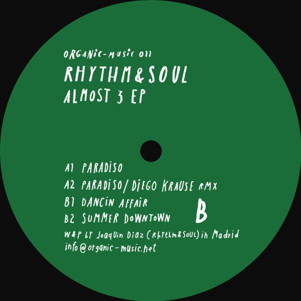 Rhythm&Soul - Almost 3 EP (USED) | Organic-Music (ORG011) - 2 Rhythm&Soul - Almost 3 EP (USED) | Organic-Music (ORG011) - 2