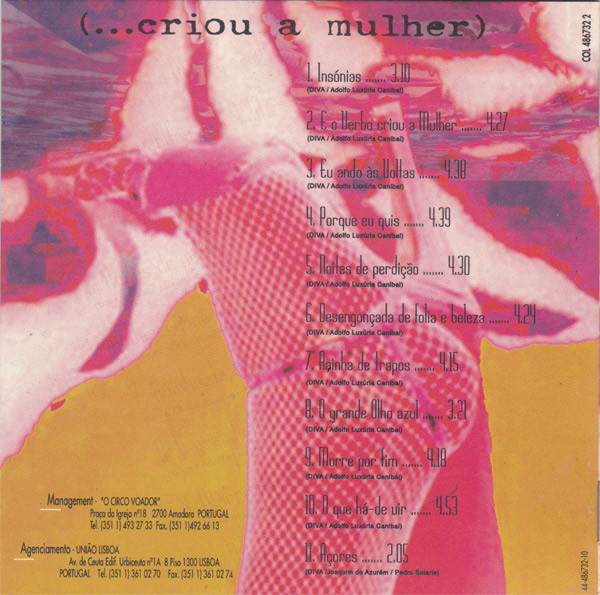 Diva - O Verbo | Columbia (COL 486732 2) - 4