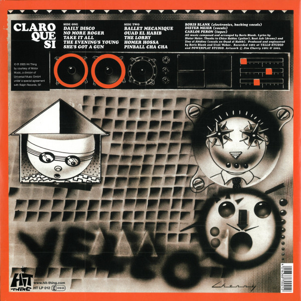 Yello - Claro Que Si | Hit Thing (HT LP 012) - 4 Yello - Claro Que Si | Hit Thing (HT LP 012) - 4