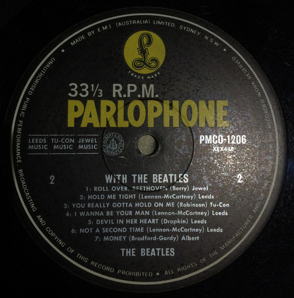 The Beatles - With The Beatles | Parlophone (PMCO 1206) - 4