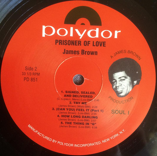 James Brown - Prisoner Of Love | Polydor (PD 851) - 4 James Brown - Prisoner Of Love | Polydor (PD 851) - 4