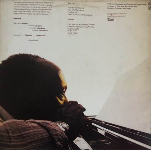 Les McCann - The Man | A&M Records (AMLH 64718) - 2 Les McCann - The Man | A&M Records (AMLH 64718) - 2