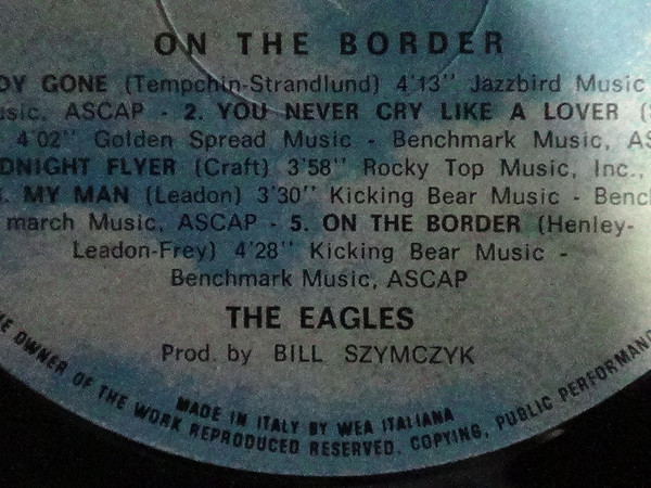 Eagles - On The Border | Asylum Records (W 43005) - 2 Eagles - On The Border | Asylum Records (W 43005) - 2